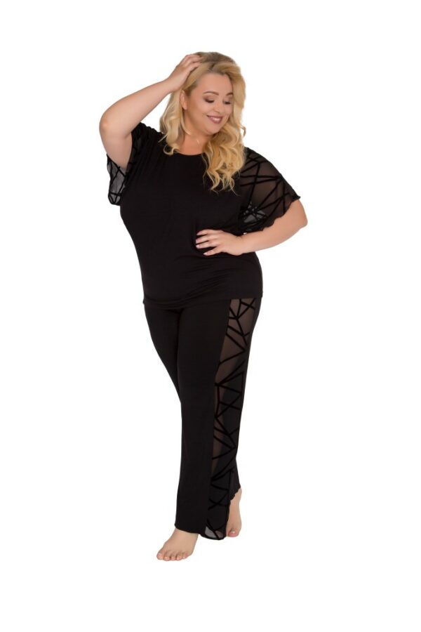 578 комплект топ брюки