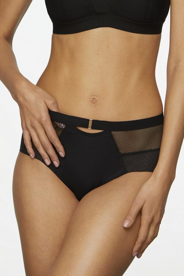 748/2-P LARA BLACK Трусы высокие