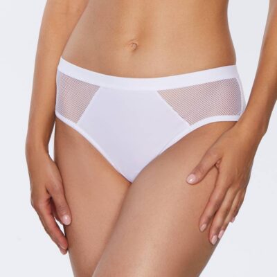 748/2-B LARA WHITE Трусы бразильяно