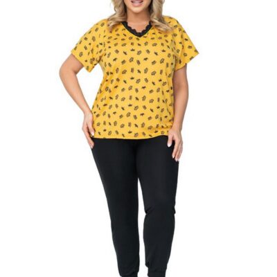 QUEEN PLUS Пижама женская со штанами