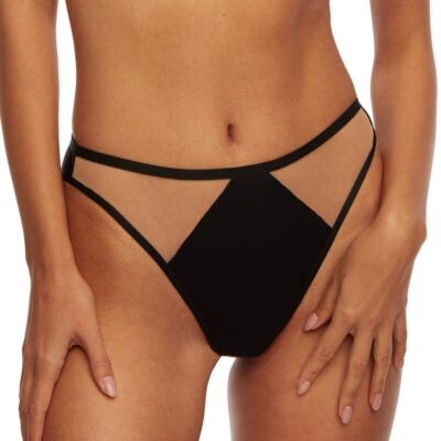 932/2-S LOU BLACK Трусы стринги