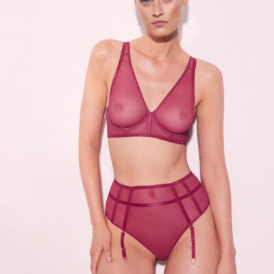 Sono стринги высокие (фуксия)