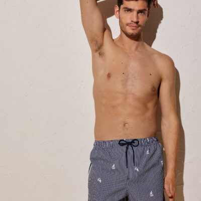 90124 Шорты купальные мужские