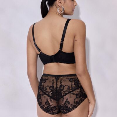 Sublime classic трусы с завышенной талией (черн)