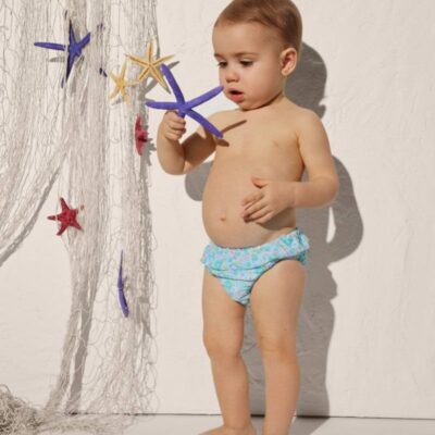 97033 Трусы купальные для девочек