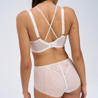 Chiara Gold classic трусы с завышенной талией (белый)