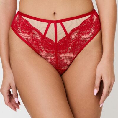 BELINDA RED Mini Трусы бразильяно